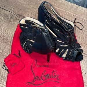 Christian Louboutin heels.